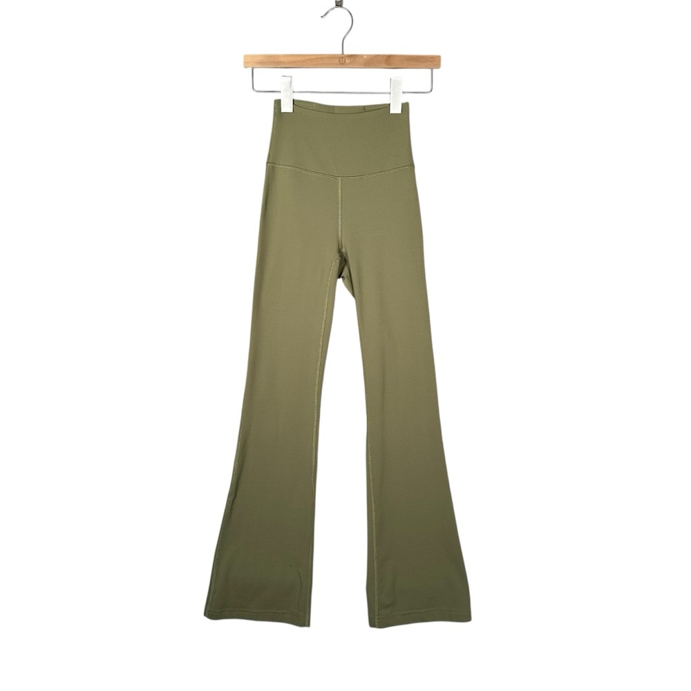 LULULEMON Groove Super High Rise Flare Pant in olive - Picture 5 of 11